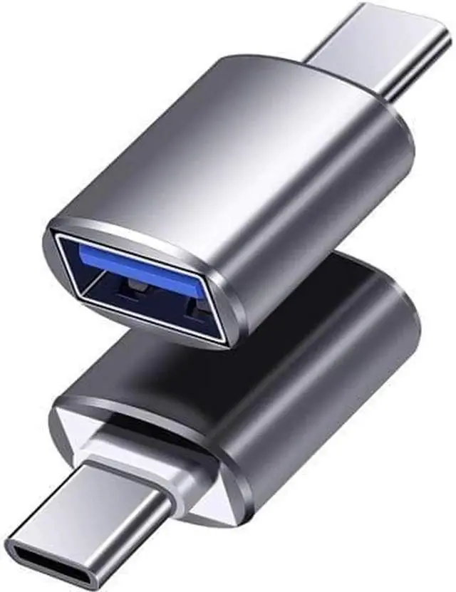 Main image of JAENFONG USB C to USB Adapter 2 Pack USB-C to USB 3.0 Adapter USB Type-C to USB Thunderbolt 3 to USB 3.0 Adapter Compatible with MacBook Pro 2019/2018/2017 MacBook Air 2020 and More Type C Devices