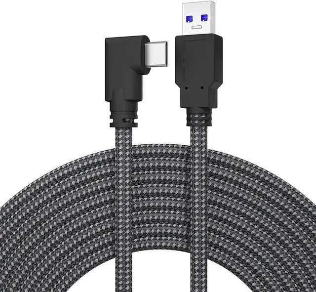 Alt view image 6 of 7 - USB 3.0 A to C VR Link Cable for Oculus Quest 2 20ft / 6M, USB C 3.2 Gen1/ 5Gbps Oculus Quest 2 Link Cable, Fast Charging & PC Data Transfer Compatible for Oculus Quest 1 / Quest 2 Headset Link Cord