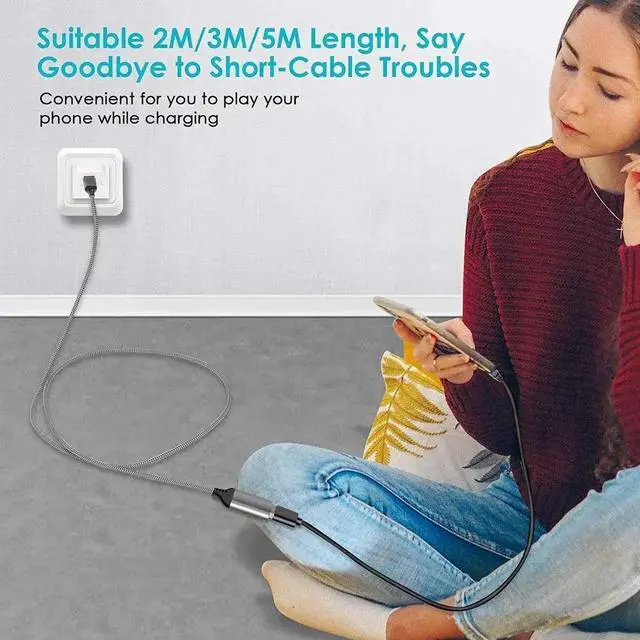 Alt view image 2 of 7 - JAENFONG USB 3.0 Extension Cable 10FT, USB Type A Male to USB Female Extension Cord Full Metal housing Fast Data Transfer Compatible with USB Keyboard,Mouse,Flash Drive, Hard Drive (10feet, 3M)