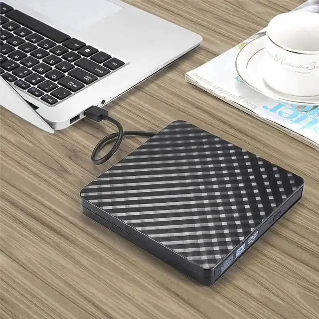 Alt view image 6 of 7 - JAENFONGExternal DVD Drive, Superspeed CD DVD Drive USB 3.0 Portable Reader Player,Ultra-Slim DVD/RW CD/RW DVD Drive Internal Hi-Fi Burner for Mac OS, PC Laptop, Windows XP/7/8/10/Vista/Linux (Black.)