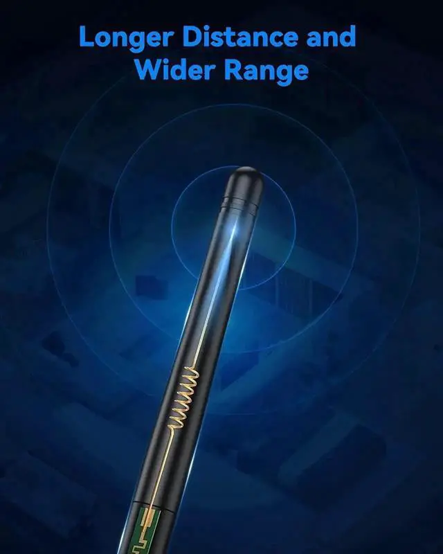 Alt view image 2 of 7 - JAENFONG USB Bluetooth 5.3 Dongle Adapter for PC Laptop Computer Desktop, Bluetooth Adapter, Low Latency EDR Bluetooth Receiver for Bluetooth Keyboard Mouse, Support Windows 10/11/8.1 (Plug and Play)