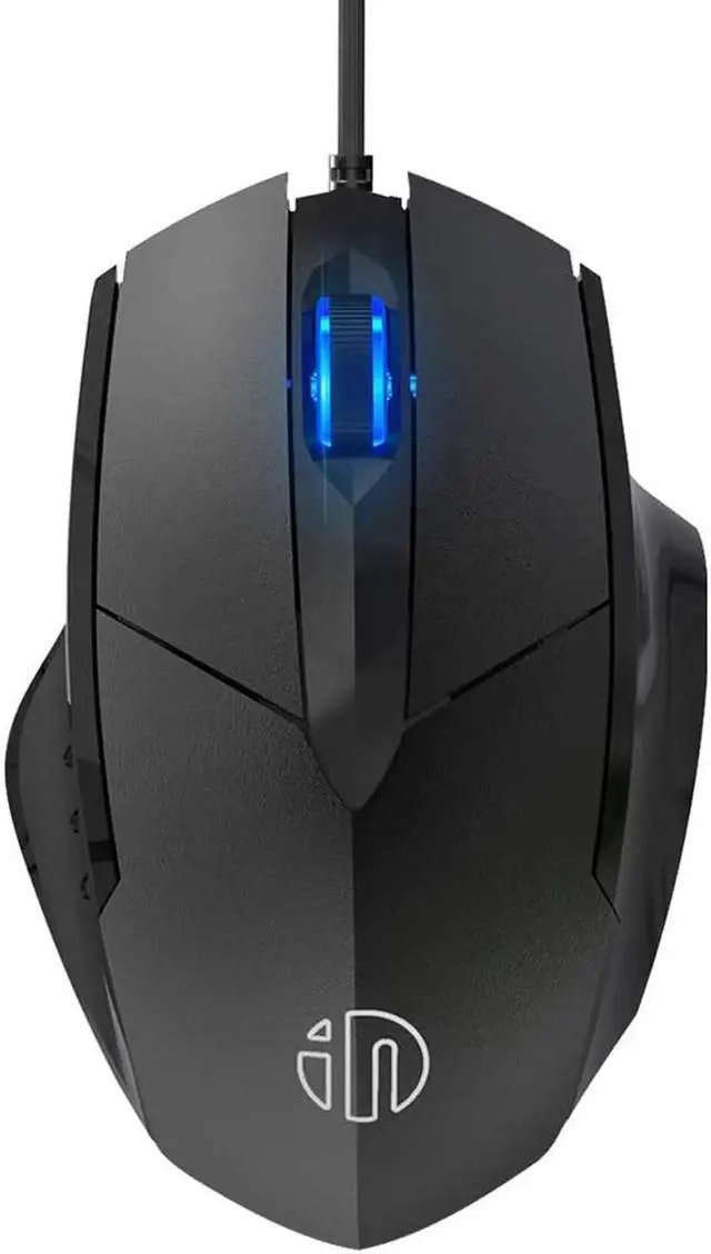 Main image of JAENFONG [Upgraded] Wired USB Mouse, Silent Click and Optical Tracking,1200DPI, 3-Buttons, Corded Mouse for PC Computer Laptop MacBook Office, Black
