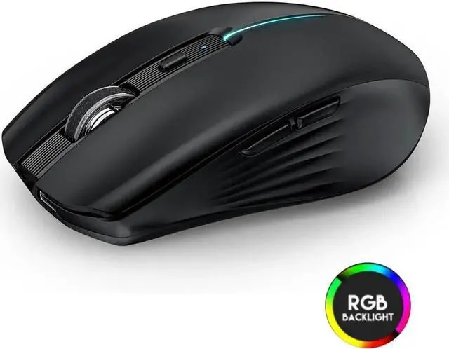 Main image of JAENFONG Bluetooth Wireless Mouse - (BT1/BT2+2.4G) Tri-Mode High Performance Mouse, Rechargeable 2.4G RF Wireless Mouse, Quiet Click, Multi-Device Compatibility for Laptop, Computer, Tablet, PC