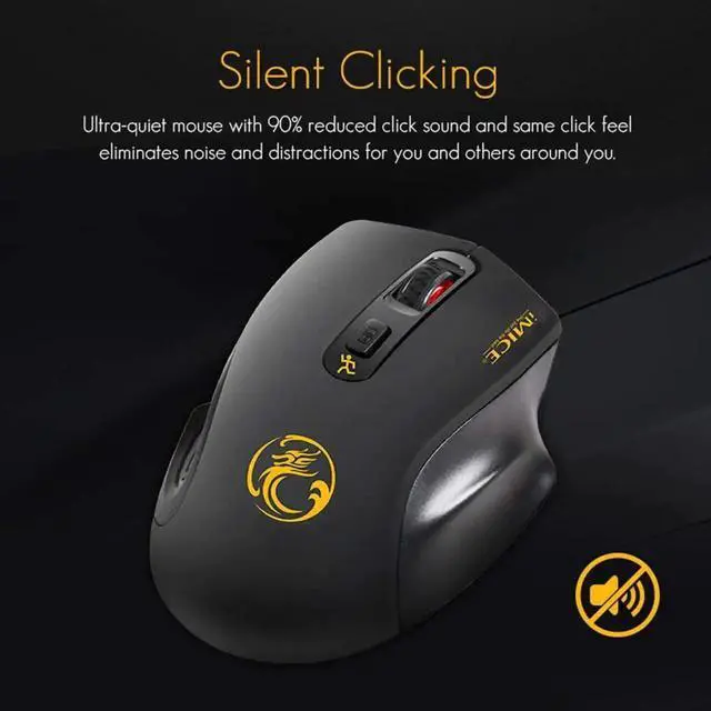 Alt view image 4 of 7 - Ergonomic Wireless Silent PC Mouse - 2.4Ghz Wireless Mouse, 1600 dpi Dpi Three-Speed Adjustment, Comfortable to Hold Pc Gaming Mice, Smart and Point-Saving Home Office Accessories