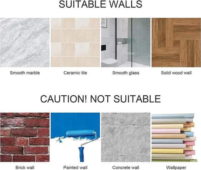 Alt view image 7 of 7 - 2 PCS Suction Cup Hooks for Shower home essentials Removable Shower Towel Hooks Suction Hooks No Drill Hook for Glass Door,christmas gift ideas Windows Tile Robe Bathroom Suction Hook home have must