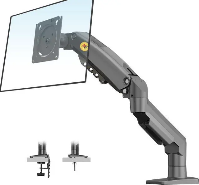 Main image of NB North Bayou Monitor Mount,Fits 17-30" or Bigger Computer Monitors(Within 19.8lbs), Adjustable Stand with Tilt Rotation Swivel Function, Desk Mount F80