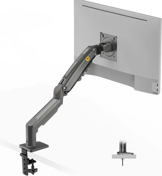 Alt view image 2 of 6 - NB North Bayou Monitor Mount,Fits 17-30" or Bigger Computer Monitors(Within 19.8lbs), Adjustable Stand with Tilt Rotation Swivel Function, Desk Mount F80