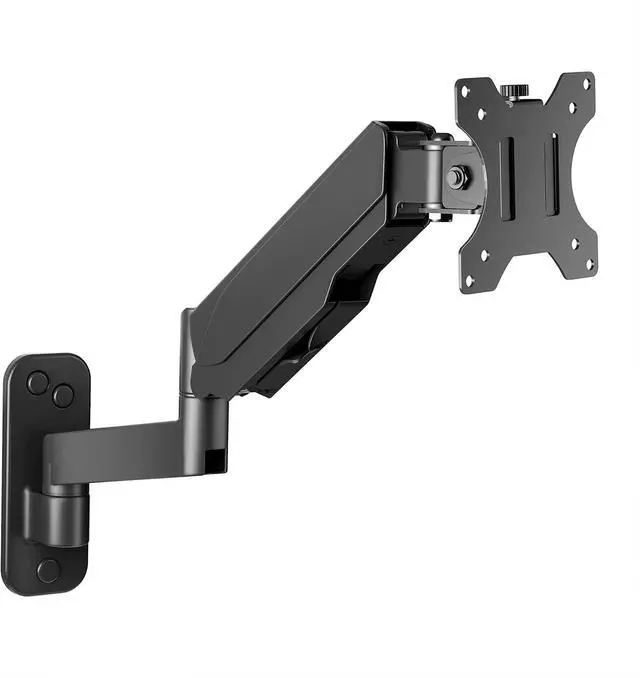 Main image of Monitor Wall Mount for 17-32 inch Flat/Curved Screen, Computer Monitor Wall Mount Arm Holds up to 17.6lbs, Tilt, VESA 75x75/100x100 mm