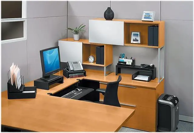 Alt view image 7 of 7 - Fellowes 8038101 Designer Suites Monitor Riser