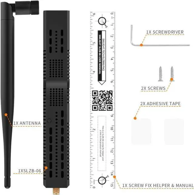 Alt view image 5 of 7 - SMLIGHT SLZB-06p7  A Zigbee 3.0 to Ethernet, USB, and WiFi Adapter with PoE Support, Works with Zigbee2MQTT, Home Assistant, ZHA