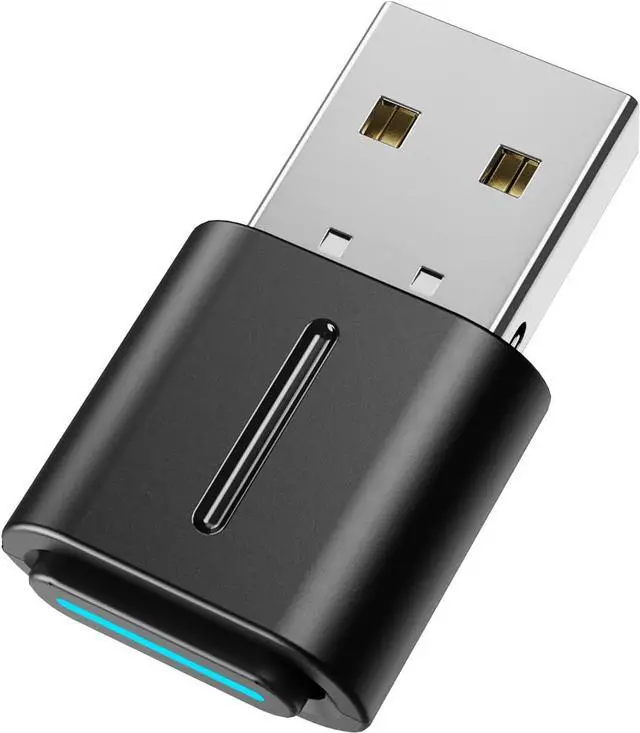 Main image of Smof USB Bluetooth Audio Adapter for PS5, PS4,Switch,Mac. Compatible Bone Conduction Headsets Wireless Audio Dongle with aptX Low Latency Support, USB Bluetooth 5.2 Adapter