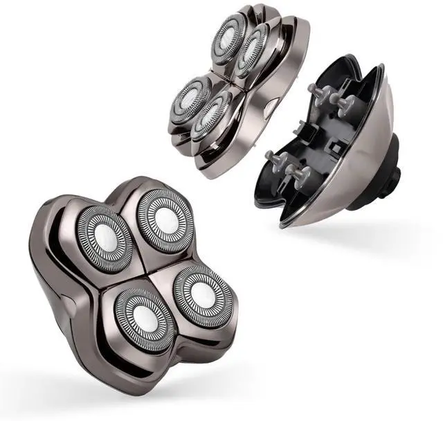 Main image of Skull Shaver Carver PRO 4 Head Replacement Blade - Shaver Blade for Wet & Dry Shaving - Rotary Heads Design - Japanese Stainless Steel - Compatible with Pitbull, Palm & Butterfly Kiss Shavers