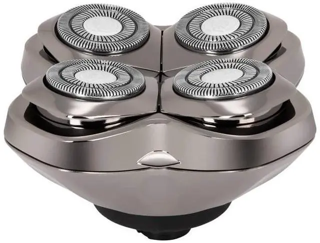 Alt view image 3 of 7 - Skull Shaver Carver PRO 4 Head Replacement Blade - Shaver Blade for Wet & Dry Shaving - Rotary Heads Design - Japanese Stainless Steel - Compatible with Pitbull, Palm & Butterfly Kiss Shavers