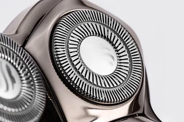 Alt view image 4 of 7 - Skull Shaver Carver PRO 4 Head Replacement Blade - Shaver Blade for Wet & Dry Shaving - Rotary Heads Design - Japanese Stainless Steel - Compatible with Pitbull, Palm & Butterfly Kiss Shavers