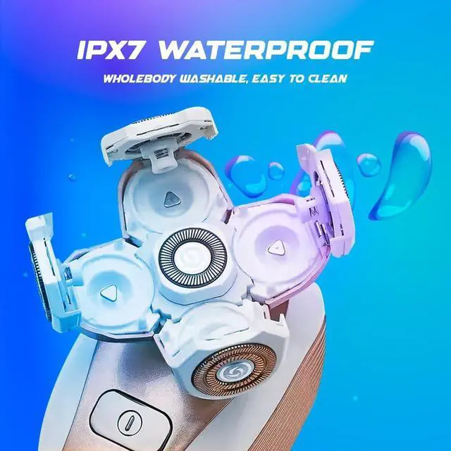 Alt view image 7 of 7 - Electric Leg Shaver for Women - Rechargeable Painless Lady Razor for Leg Face Lips Body Underarms Armpit - Female Cordless Bikini Trimmer