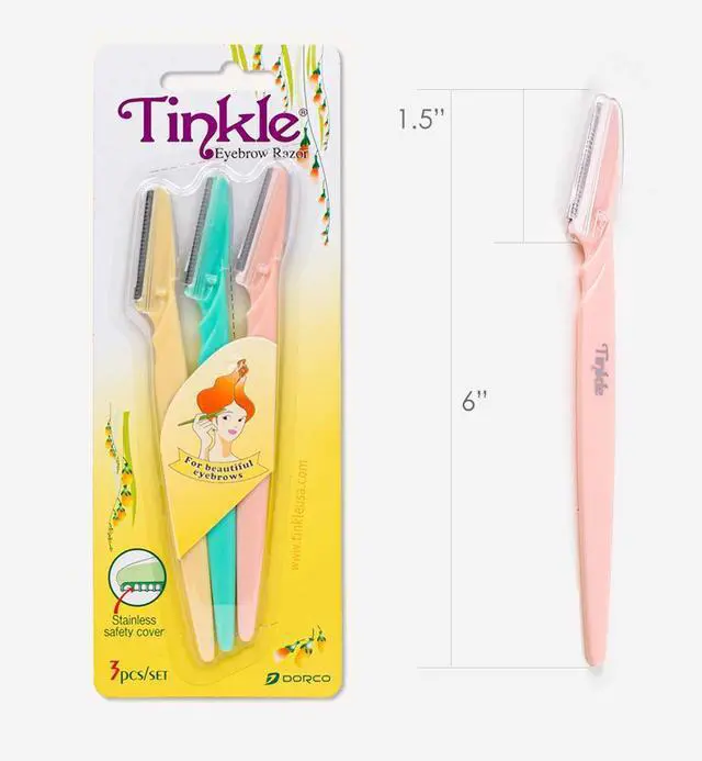Alt view image 2 of 5 - Tinkle Women's Shaver Razors, Pack of 36 | Dermaplaning Razor Tool | Skincare Party Favors Beauty Holiday Stocking Stuffers Gift