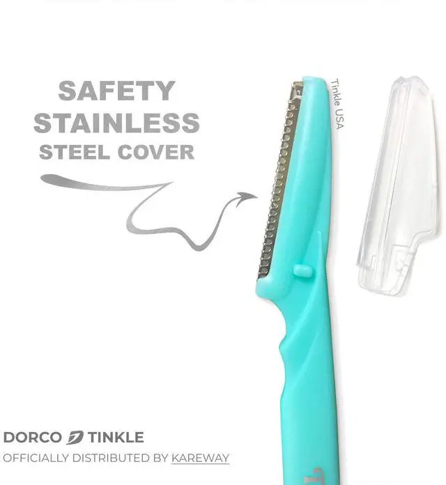 Alt view image 3 of 5 - Tinkle Women's Shaver Razors, Pack of 36 | Dermaplaning Razor Tool | Skincare Party Favors Beauty Holiday Stocking Stuffers Gift