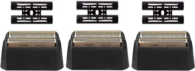 Main image of Professional 5 Star Series Finale Shaver Replacement Foil and Cutter Bar Assembly Compatible with wahl Foil Heads 7031-100/7043-100,Fit for #8061 8164 Shaver (Black 3 Pack)