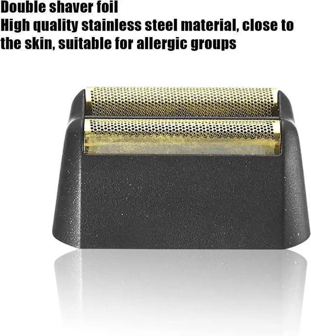 Alt view image 4 of 7 - Professional 5 Star Series Finale Shaver Replacement Foil and Cutter Bar Assembly Compatible with wahl Foil Heads 7031-100/7043-100,Fit for #8061 8164 Shaver (Black 3 Pack)