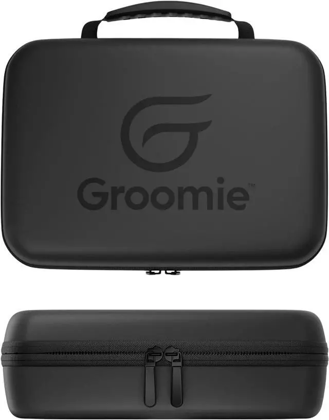 Main image of Groomie Travel Case for BaldiePro Electric Head Shaver for Men - Sleek Hard Case for Shaving Kit - Portable On-the-Go Accessory for Head Shaver & Grooming Accessories