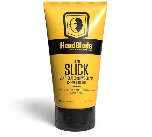 Alt view image 3 of 7 - Moto Men's Head Shaving Starter Kit with 5oz HeadSlick Shaving Cream, Shaving Razor, Blade Refills