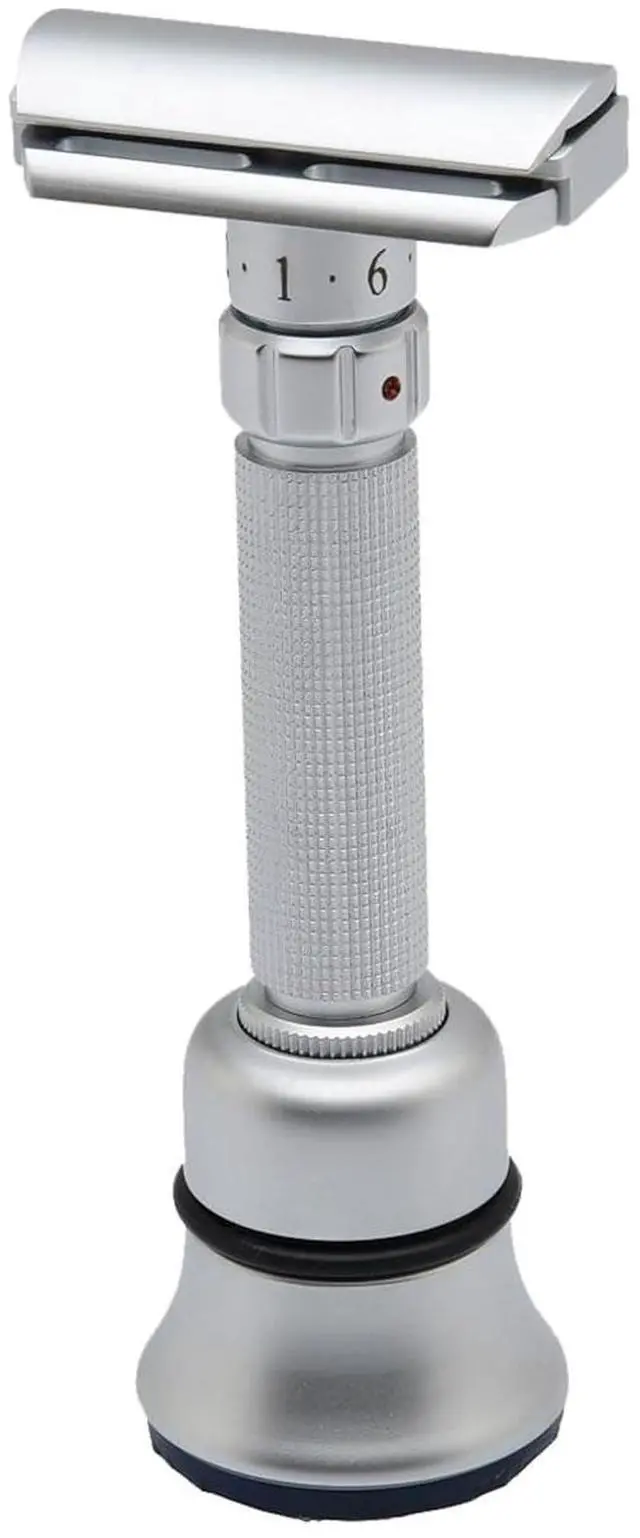 Main image of Pearl Flexi Adjustable Safety Razor Version V12 - Reusable Metal Razor made of 100% Brass | Eco Friendly Double Edge Razor for Men | Men's Shaving Razor for best Father's Day Gift