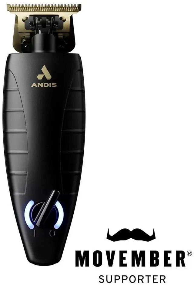Alt view image 2 of 7 - Andis 74150 GTX-EXO Professional Cord/Cordless Lithium-ion Electric Beard & Hair Trimmer with Charging Stand, Black