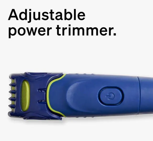 Alt view image 2 of 5 - Schick Hydro Groomer  Beard Trimmer for Men, Beard Groomer with 5 Razor Blades, Blue