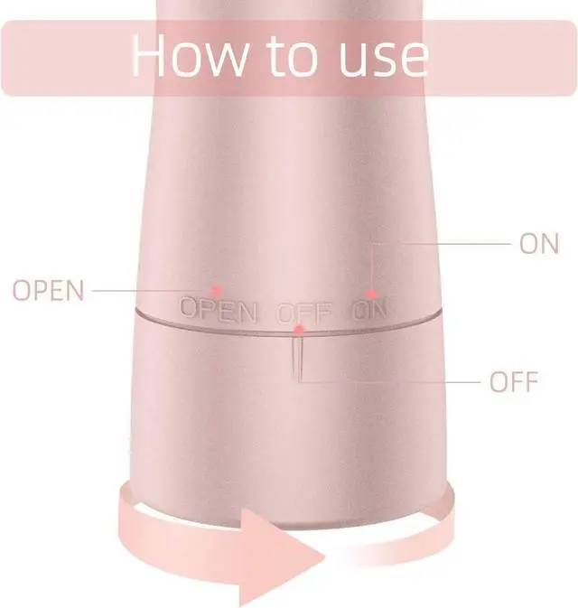 Alt view image 5 of 7 - Facial Hair Remover for Women, Leuxe Painless Hair Removal Waterproof Shaver Razor with LED Light for Peach Fuzz Fine Hair Chin Cheek Upper Lip (Rose)