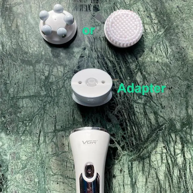 Alt view image 6 of 6 - Epilator for Women, 6 in 1 Hair Removal Epilator, Shaver, Face Razor, Facial Brush, Face Massage and Body Exfoliator,IPX7 Waterproof Rechargeable Hair Removal for Women, 2 Speeds