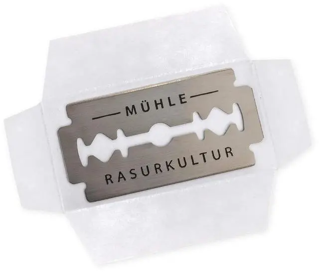 Alt view image 4 of 5 - MÜHLE Stainless Steel Safety Razor Blades | 200 Pack