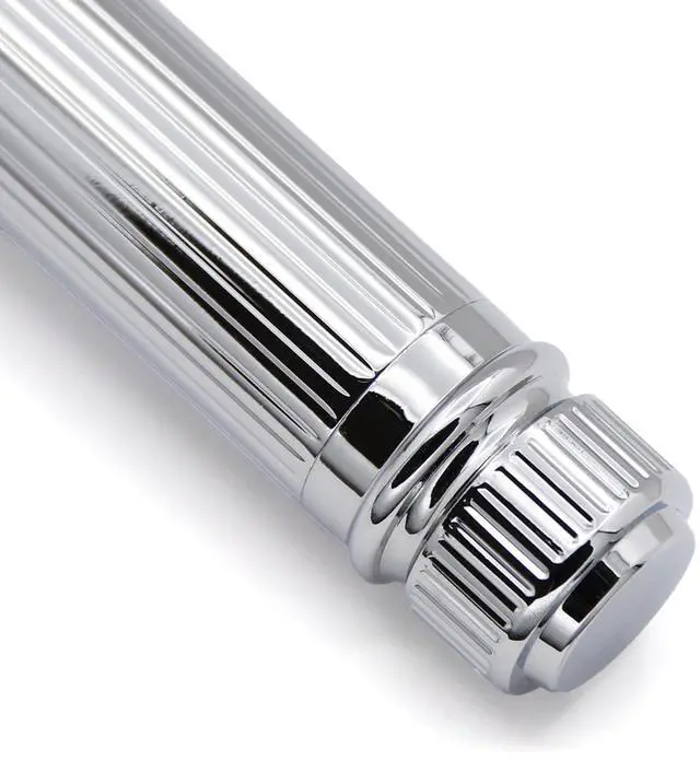 Alt view image 4 of 7 - Edwin Jagger DES89LBLAMZ Classic Long Handled Double Edge Manual Eco-Friendly and Reusable Safety Razor for Men and Women for Shaving cream or Soap Fits All DE Razor Blades (Lined)