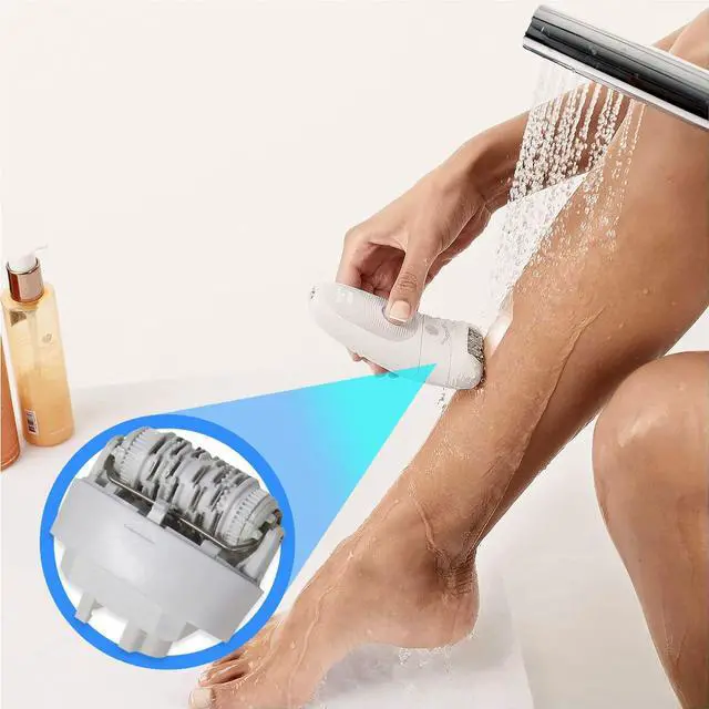 Alt view image 3 of 6 - Braun Replacement Hair Removal Head 67030946 Compatible with Braun Silkepil 7 Xpressive Pro and Braun Silk Epil 5, White