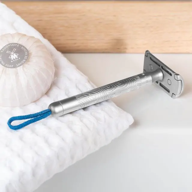 Alt view image 3 of 7 - MÜHLE Companion Safety Razor  Women's Double-Edged Body Razor for Shaving, Gentle Use, Suitable for Body, Legs, & Underarms, Longer Handle, Long Lasting Blade