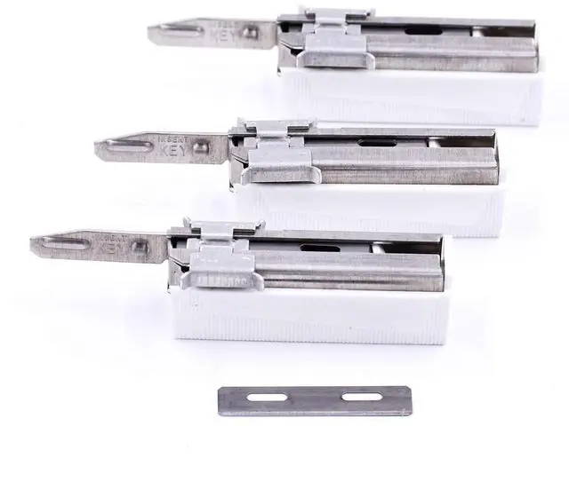 Main image of Parker/Taconic Shave 60Blade Injector Pack  PolymerCoated USAMade Blades for Schick, Supply, Gem, Pal, Vintage and Modern Standard Injector Razors
