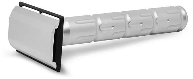 Alt view image 2 of 7 - The Goodfellas Smile SYNTESI ALUMINUM, CNCMachined DoubleEdge Safety Razor  45° Precision Angle, UltraLight & Agile Design for Face Shaving, Made in Italy