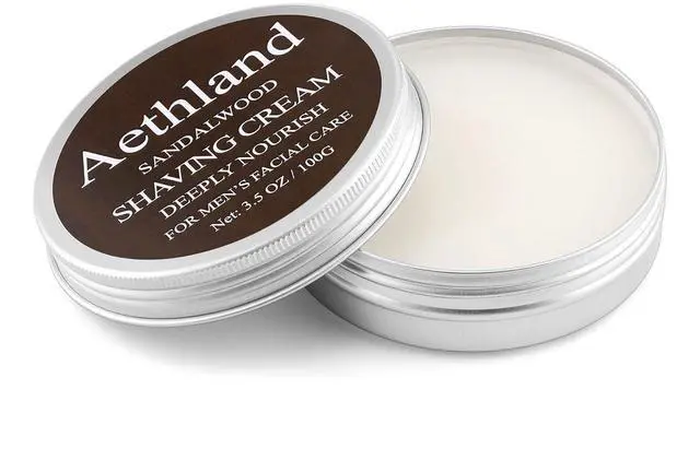 Alt view image 6 of 7 - Aethland Shaving Brush Set for Men Fathers Day Gift, Include 100g Shaving soap, Hair Shaving Brush with Solid Wood Handle, and Dia 3.1 inches Stainless Steel Shaving Bowl, Shaving Stand Wet Shaving