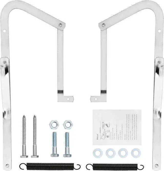 Main image of 55-1 Attic Ladder Spreader Hinge Arms with Springs,Compatible with Werner (Mk1 Thru Mk3),A2208 A2210 A2508 A2510 W2208 W2210 W2508 W2510 WH2208 WH2210 WH2508 WH2510 WH3008 WH3010, MFG 2006 and Older