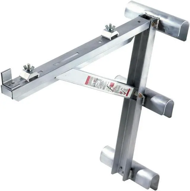 Main image of Werner AC10-20-03 - 3 Rung Aluminum Long Body Ladder Jacks, Pair , Silver
