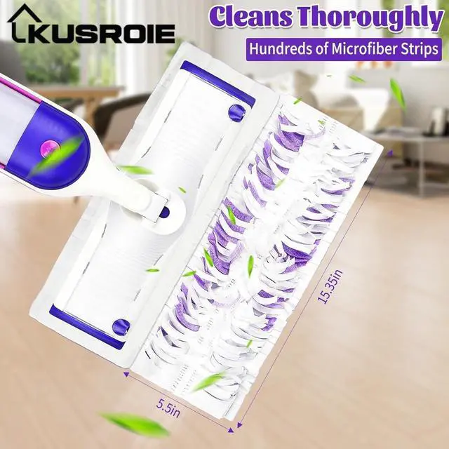 Alt view image 2 of 7 - 20 Pack Disposable Mop Pads Compatible with Swiffer Power Mop Pads Replacement for Swiffer Power Mop Refills, Multi-Surface Mopping Pad Refills, Wet Pads Refill for Floor Cleaning