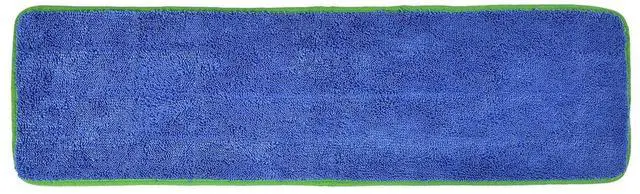 Alt view image 2 of 7 - All Purpose Super Absorbent Mega Microfiber Mop Pads for 24" Mop Plate, Machine Washable, Traps Dust, Dirt & Pet Hair, Reusable for Home & Commercial Cleaning, 28"x8", 6-Pack, Green