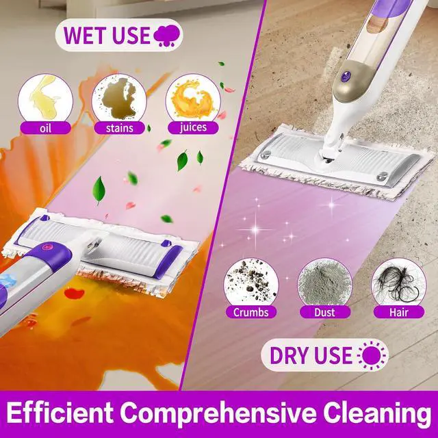 Alt view image 3 of 7 - Disposable Power Mop Pads Refills Compatible with Swiffer Power Mop Pads Replacement for Swiffer Power Mop Refills Multi-Surface Power Mop Pads for Safe On All Finished Floors Cleaning,25 Pack