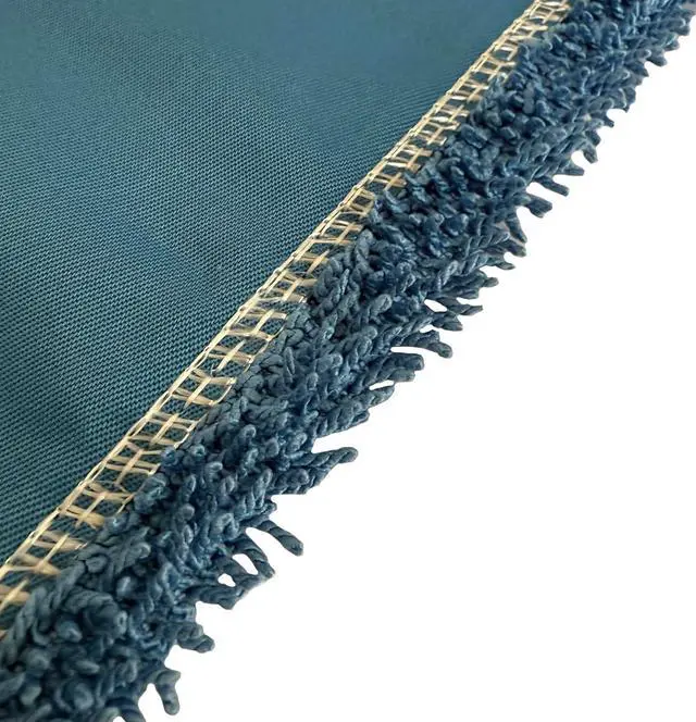 Alt view image 4 of 7 - High-Performance Twisted-Loop Microfiber Dust Mop Kit: Superior Cleaning Efficiency - Blue 24 Inch