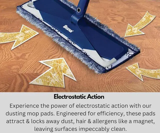 Alt view image 3 of 7 - Bona CA101021 Anti-Dust Pad, Grey
