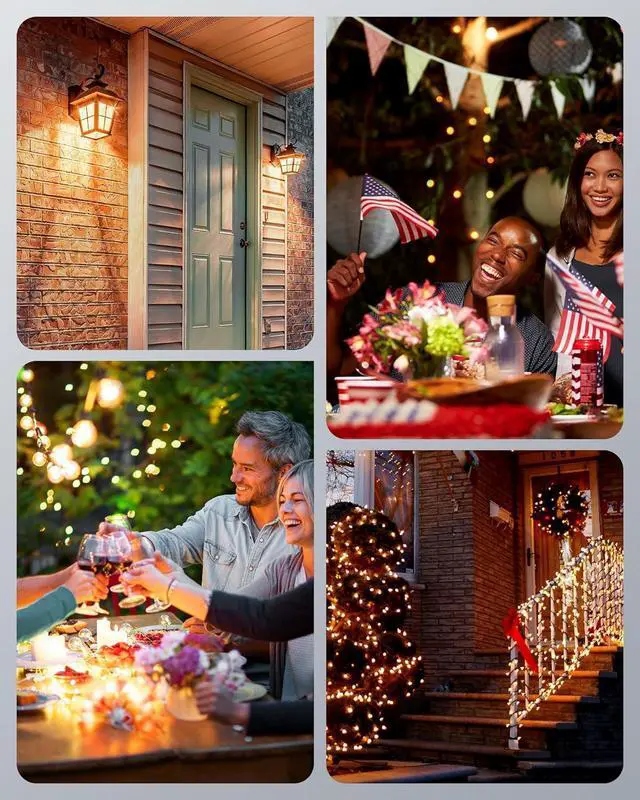 Alt view image 6 of 7 - DEWENWILS Outdoor Wireless Remote Control Outlet Power Strip Weatherproof, Expandable Indoor Outdoor Electrical Plug in Light Switch, 15 A, 7-Inch Extension Cord, 100 FT Range, ETL Listed