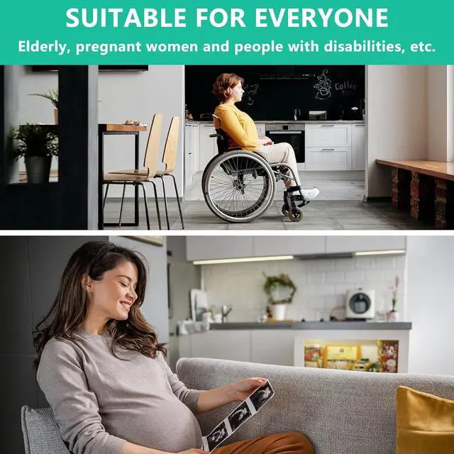 Alt view image 7 of 7 - G-Homa Wireless Electrical Outlets with Remote Control, 1875W/15A, 100FT Range, ETL Listed - 3 Sockets + 1 Remote