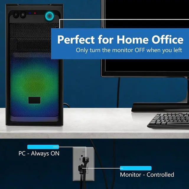 Alt view image 4 of 7 - LIDER Flexiports Decorator Receptacle, Residential Grade, UL Listed, Tamper-Resistant Wall Outlet, Plug Load Control/Always-On Electrical Outlet, Matte Finish, 15A 125V, White