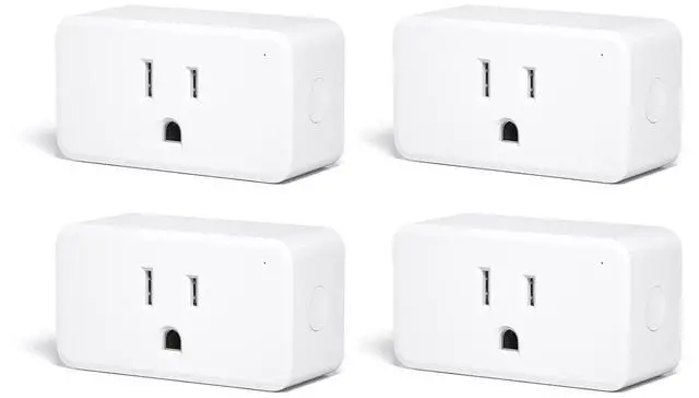 Main image of THIRDREALITY ZigBee Smart Plug 4 Pack with Real-time Energy Monitoring,15A Outlet, Zigbee Repeater,ETL Certified,ZigBee Hub Required,Work with Home Assistant,Compatible Echo Devices and SmartThings