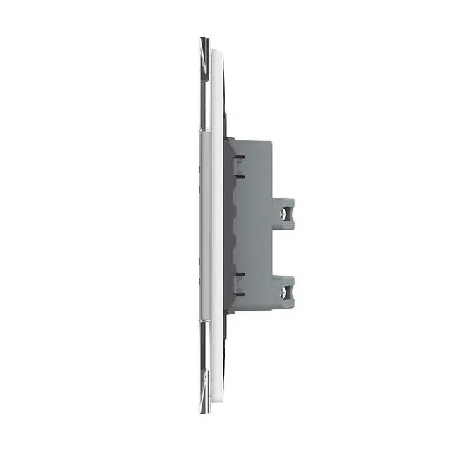 Alt view image 3 of 7 - LIVOLO White US Standard Vertical Duplex Receptacle Electrical Outlets with Tempered Glass Panel(15A),AC 110~220V,Not GFCI Outlet