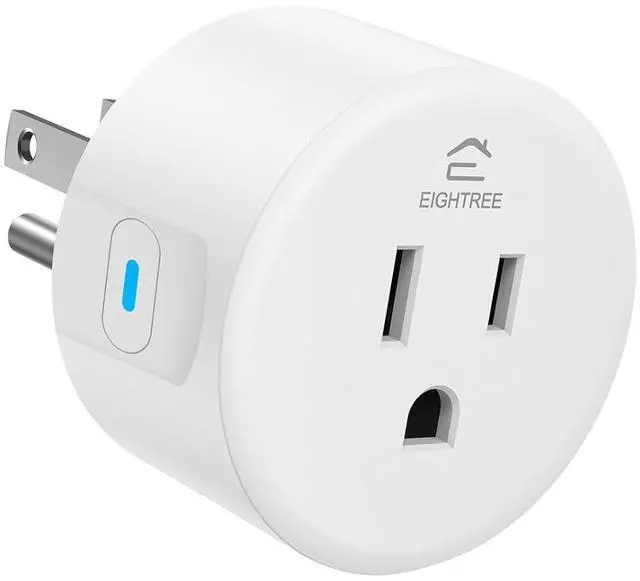 Main image of Smart Plug 5GHz, EIGHTREE Smart Plug Compatible with Alexa & Google Home, 5GHz & 2.4GHz WiFi Compatible, Alexa Smart Socket with Remote Control & Timer Function, No Hub Required (ET05)
